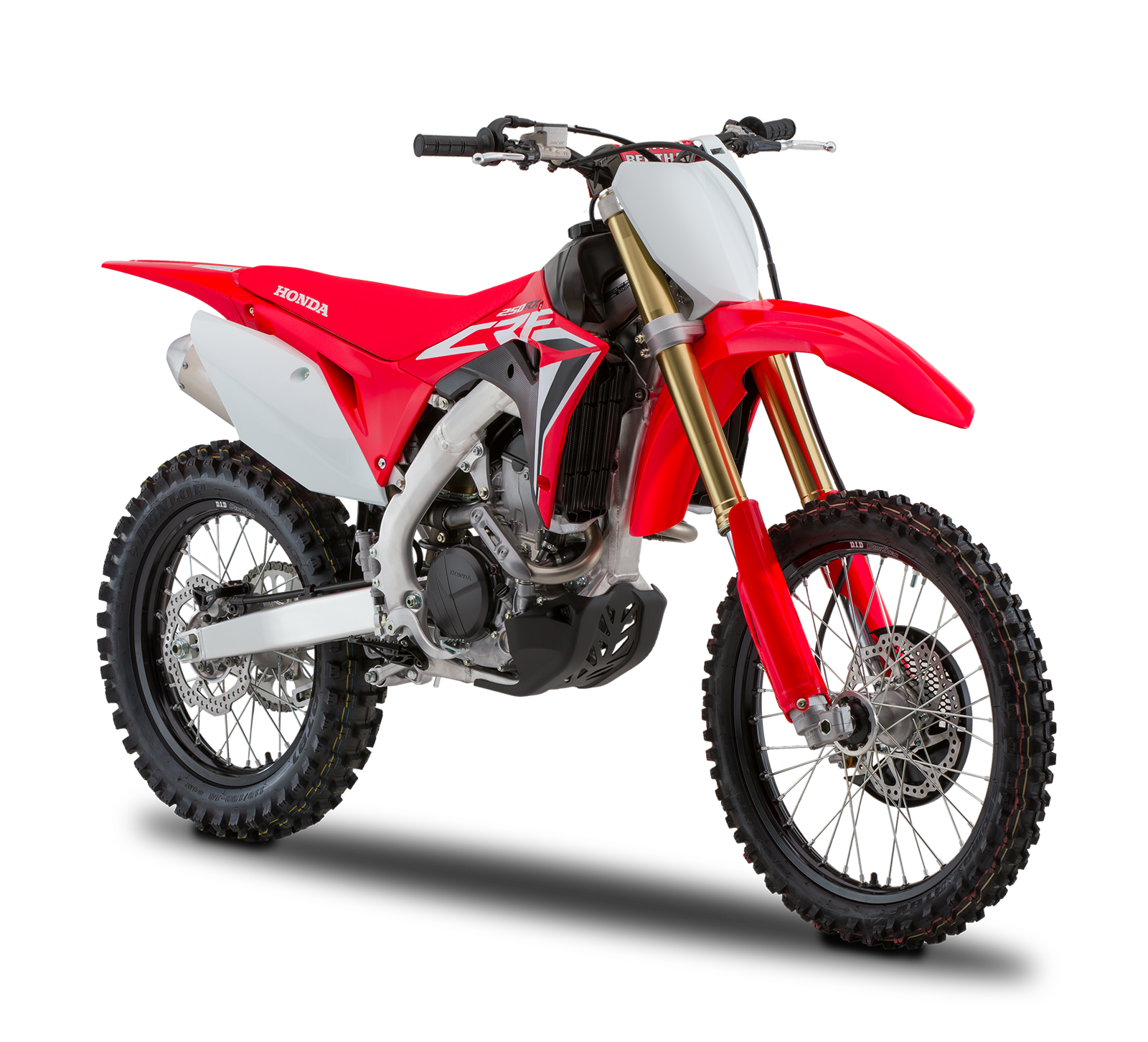 Front side view of Honda CRF250R