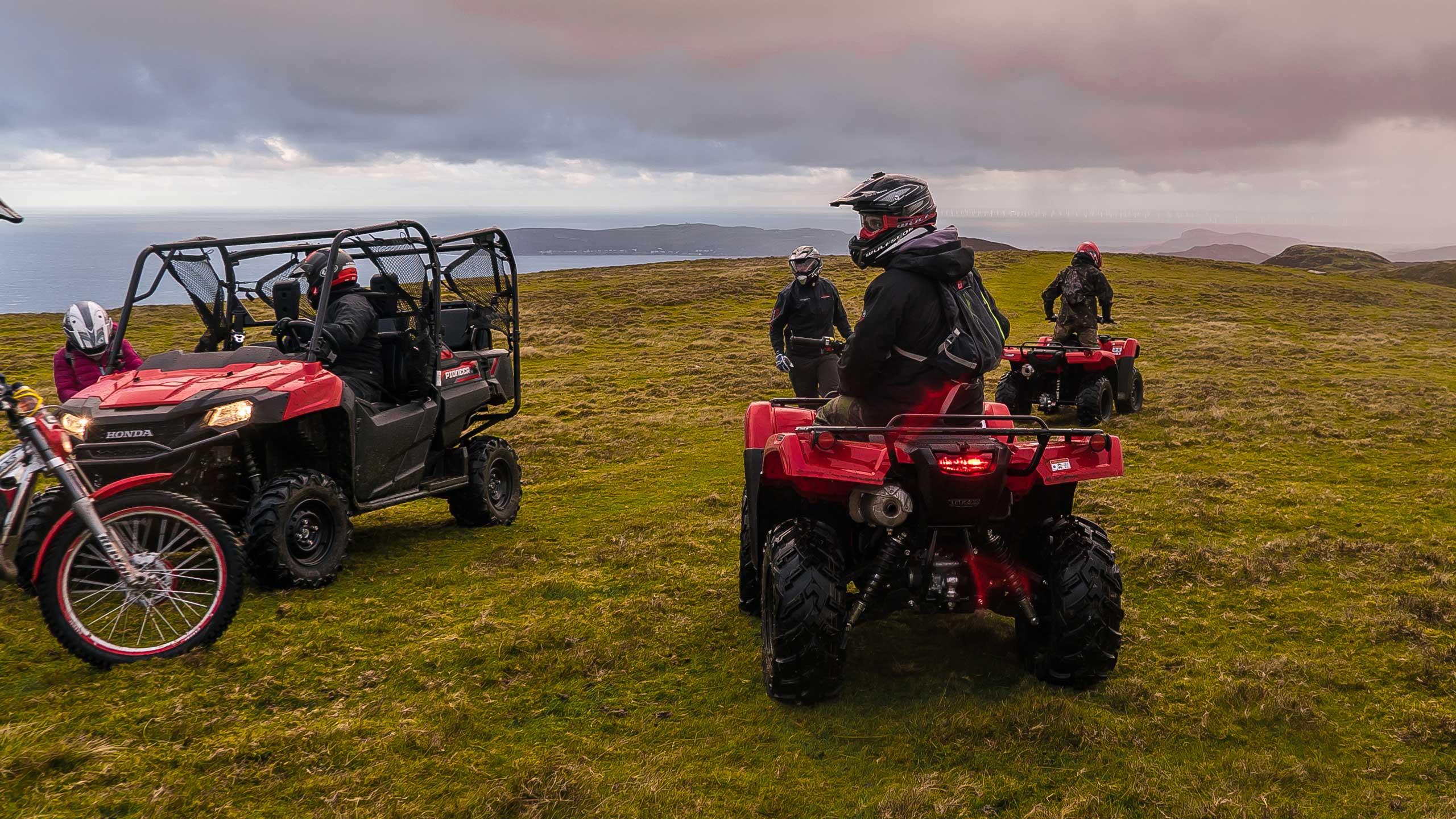 Honda UTVs and ATVs
