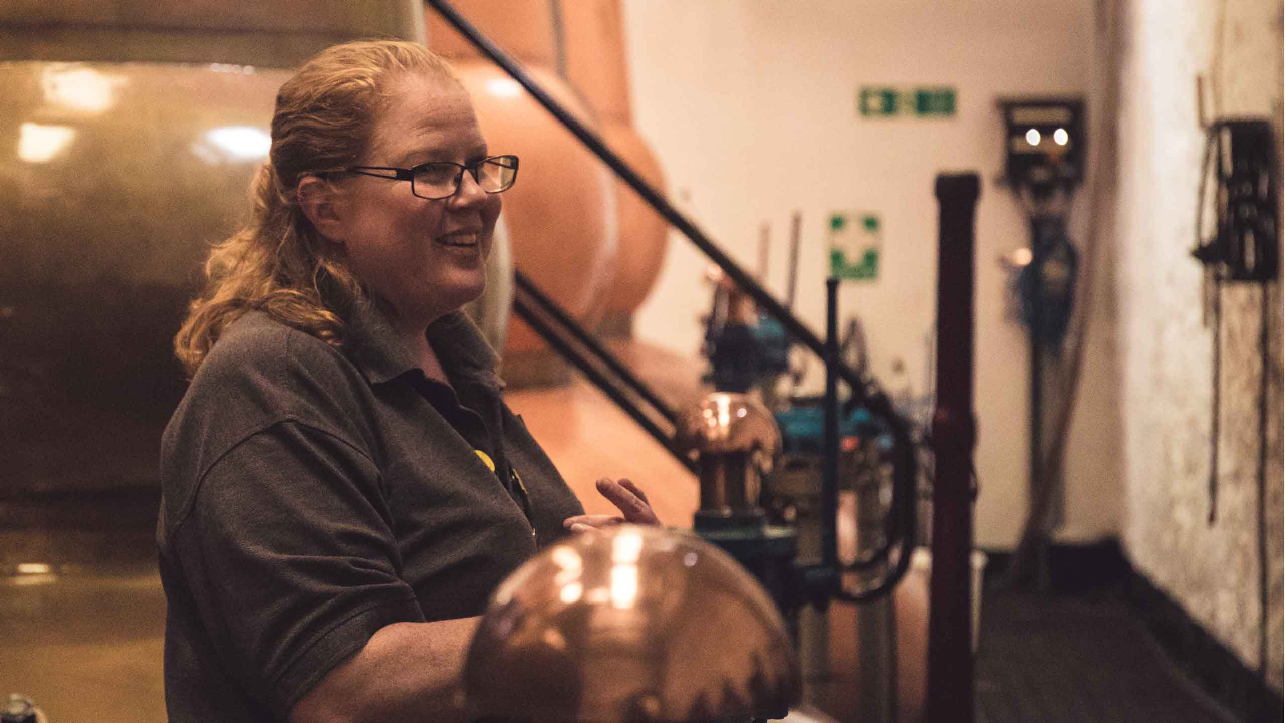 Burns Stewart distillery staff