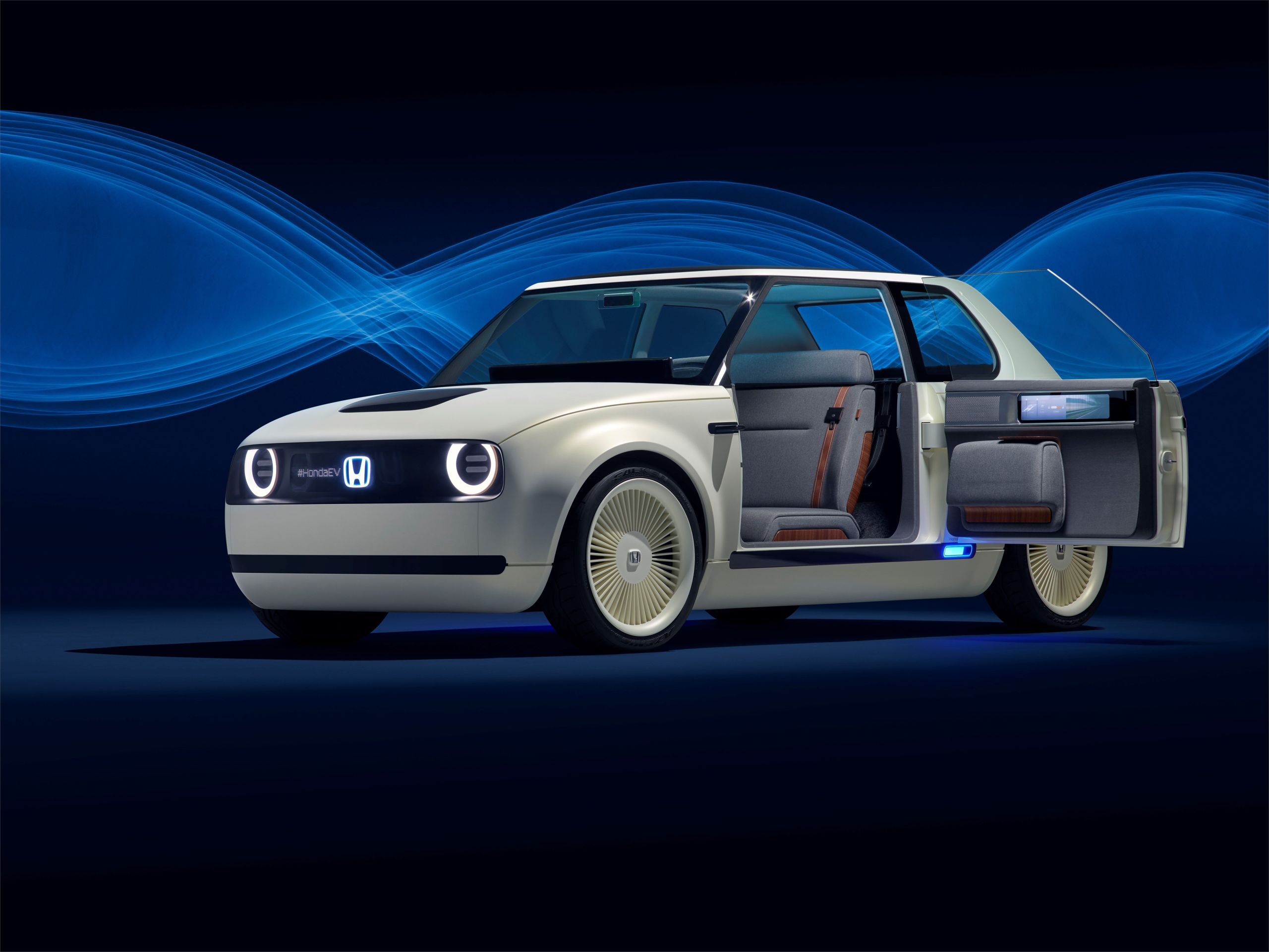 Honda urban EV concept door detail