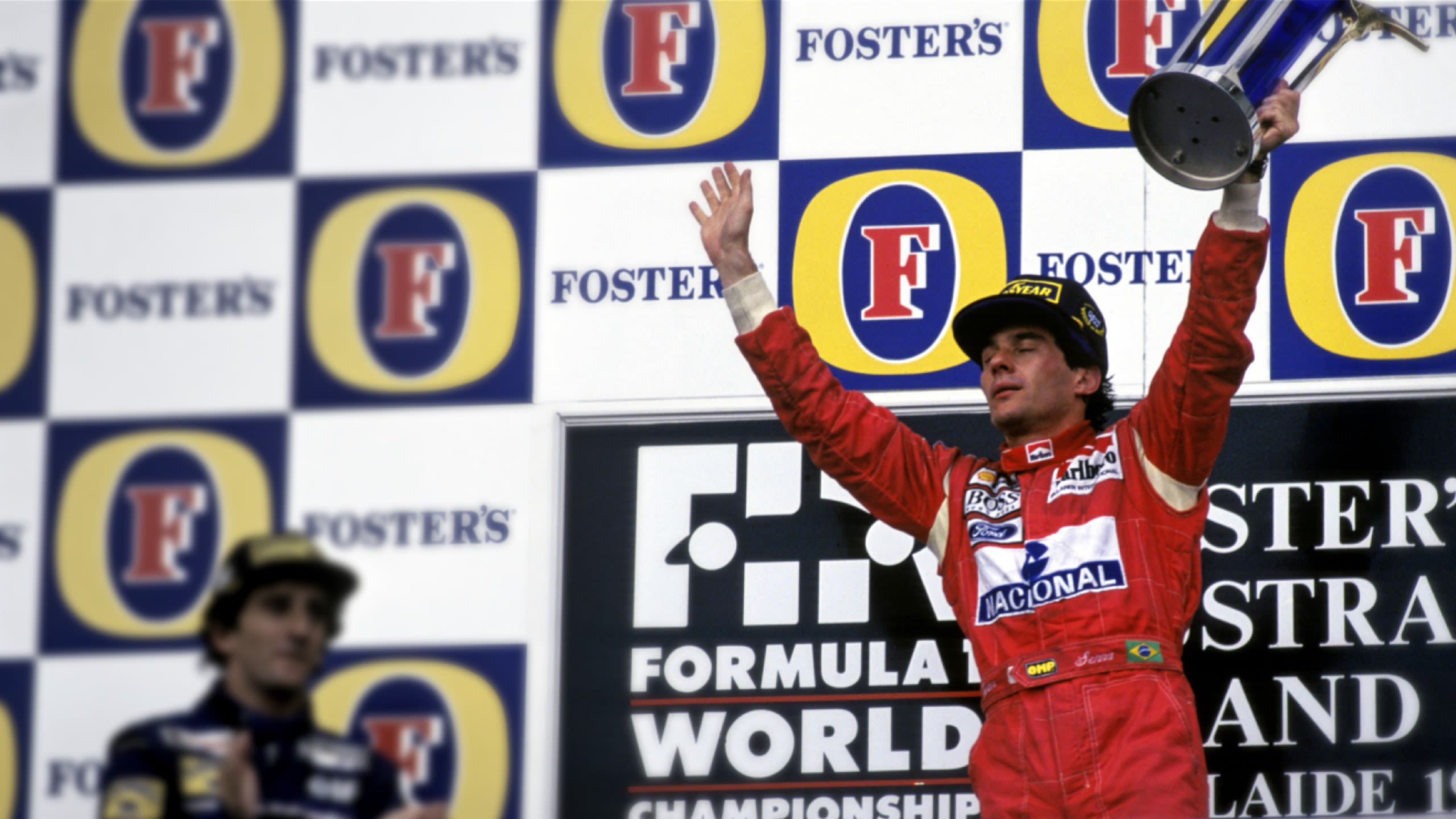 ayrton senna formula 1 world champion 1991 honda engine room